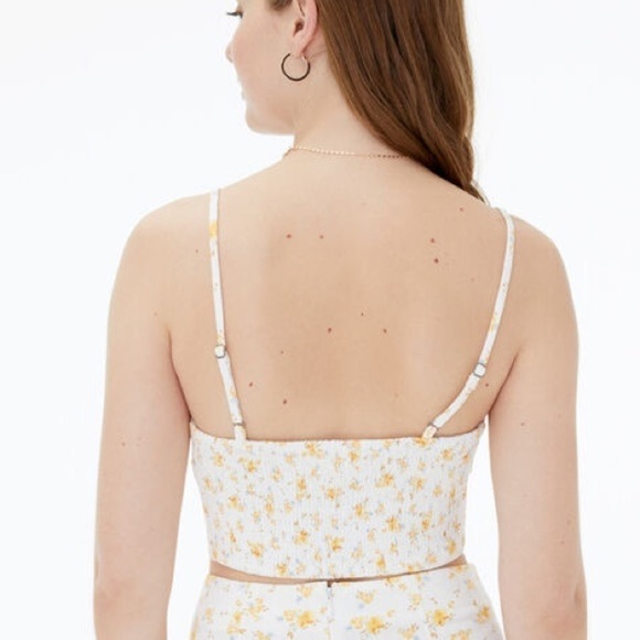NWT Aeropostale Floral Cropped Cami Size Small - Picture 8 of 10